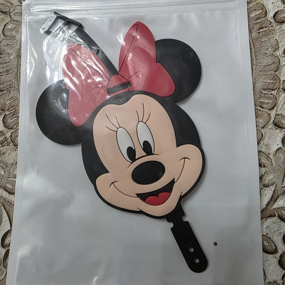 Minnie Mouse Cake Topper - Pink and Black